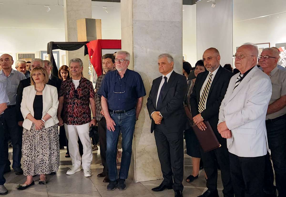 Ալ. Թամանյանի անվան ճարտարապետության ազգային թանգարան-ինստիտուտի նորոգված սրահը վերաբացվել է Աշոտ Հայկազունի հոբելյանական ցուցահանդեսով