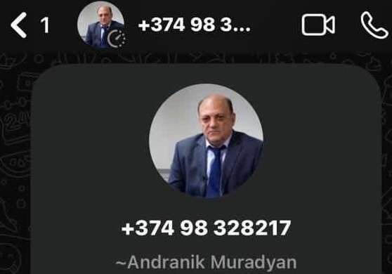 Քաղաքաշինության կոմիտեի աշխատակից ներկայացող կեղծ օգտահաշիվ է բացվել WhatsApp հավելվածում