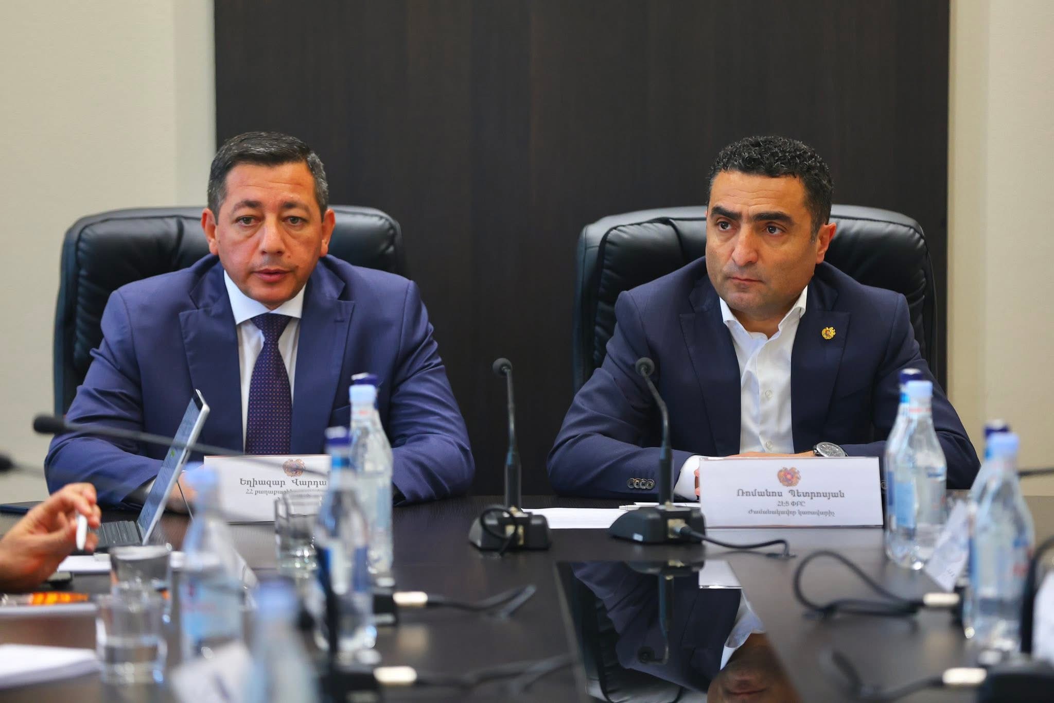 Եղիազար Վարդանյանը «Հայաստանի էլեկտրական ցանցեր» ՓԲԸ-ում մասնակցել է աշխատանքային քննարկման
