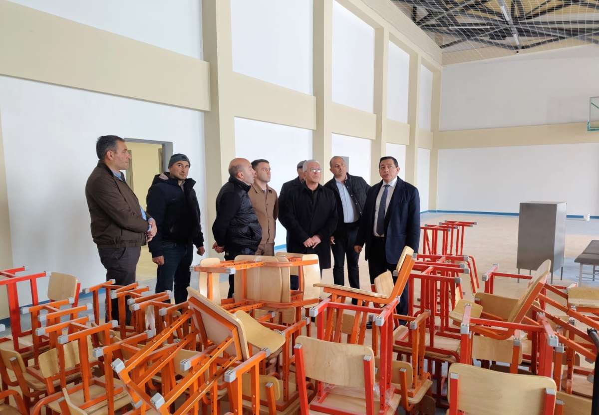 Քաղաքաշինության կոմիտեի նախագահը դիտարկել է Գավառում գյուղատնտեսական քոլեջի կառուցման ընթացքը