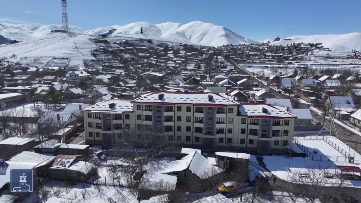 Սպիտակում պետական միջոցներով բնակելի նոր շենք է կառուցվել