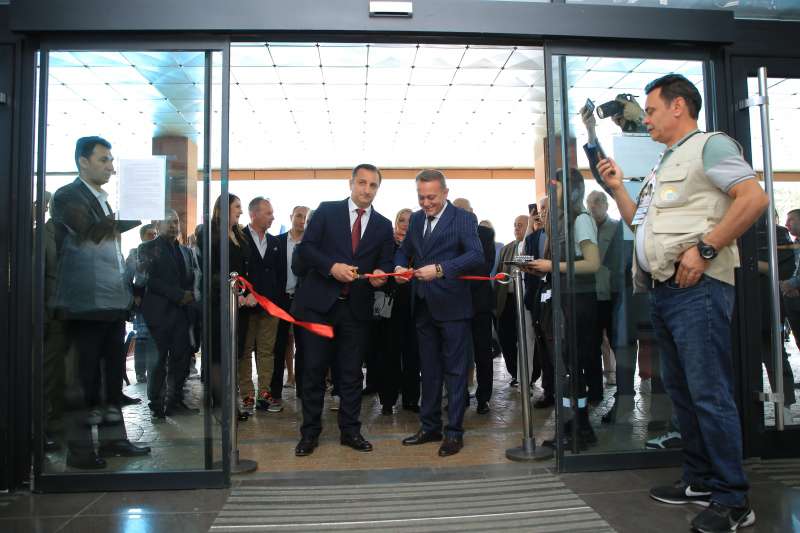 Քաղաքաշինության կոմիտեի ներկայացուցիչները մասնակցել են «Շինարարություն և ինտերիեր 2022» ցուցահանդեսի բացմանը (14.05.2022)